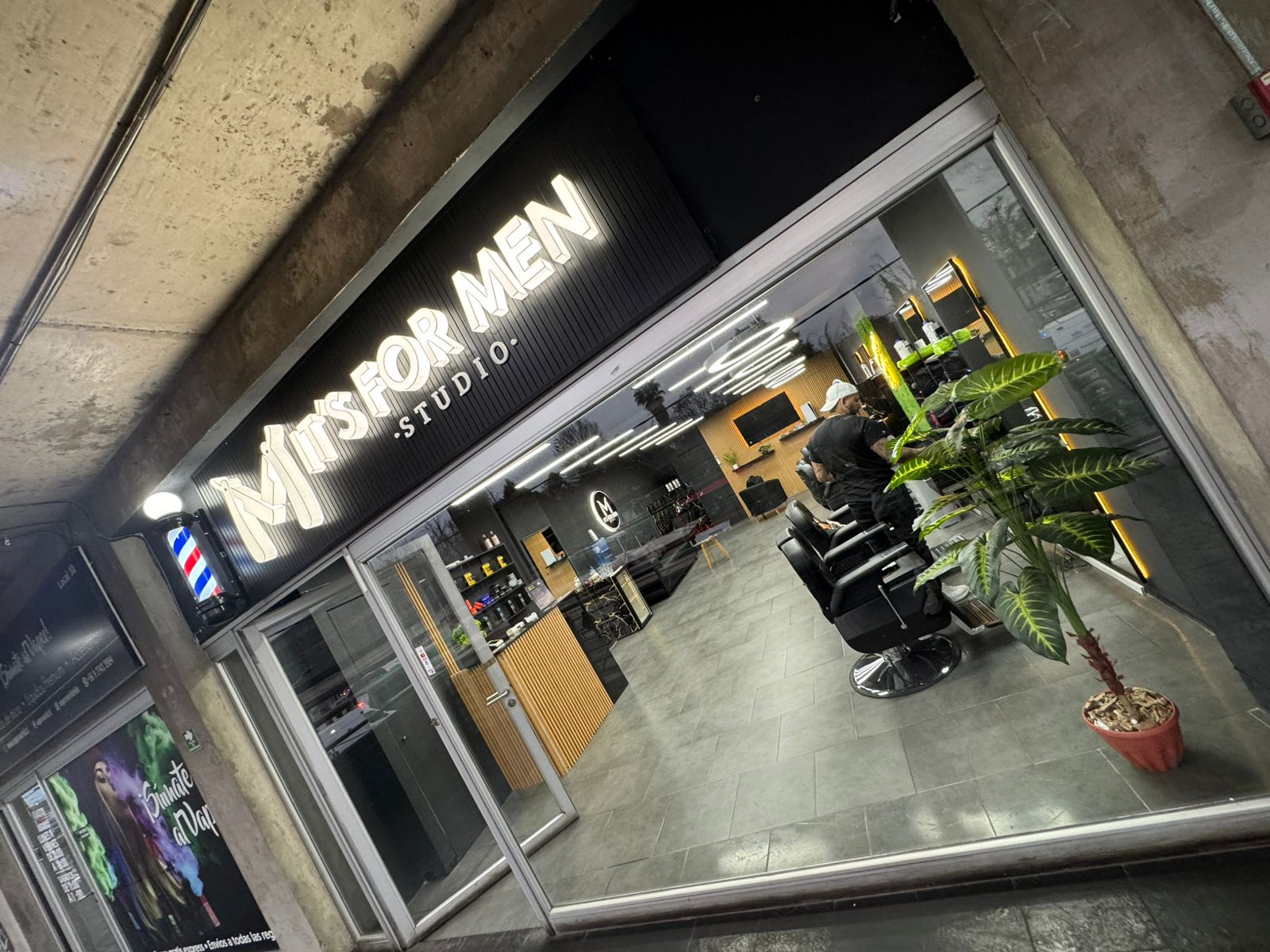 Barbería Interior