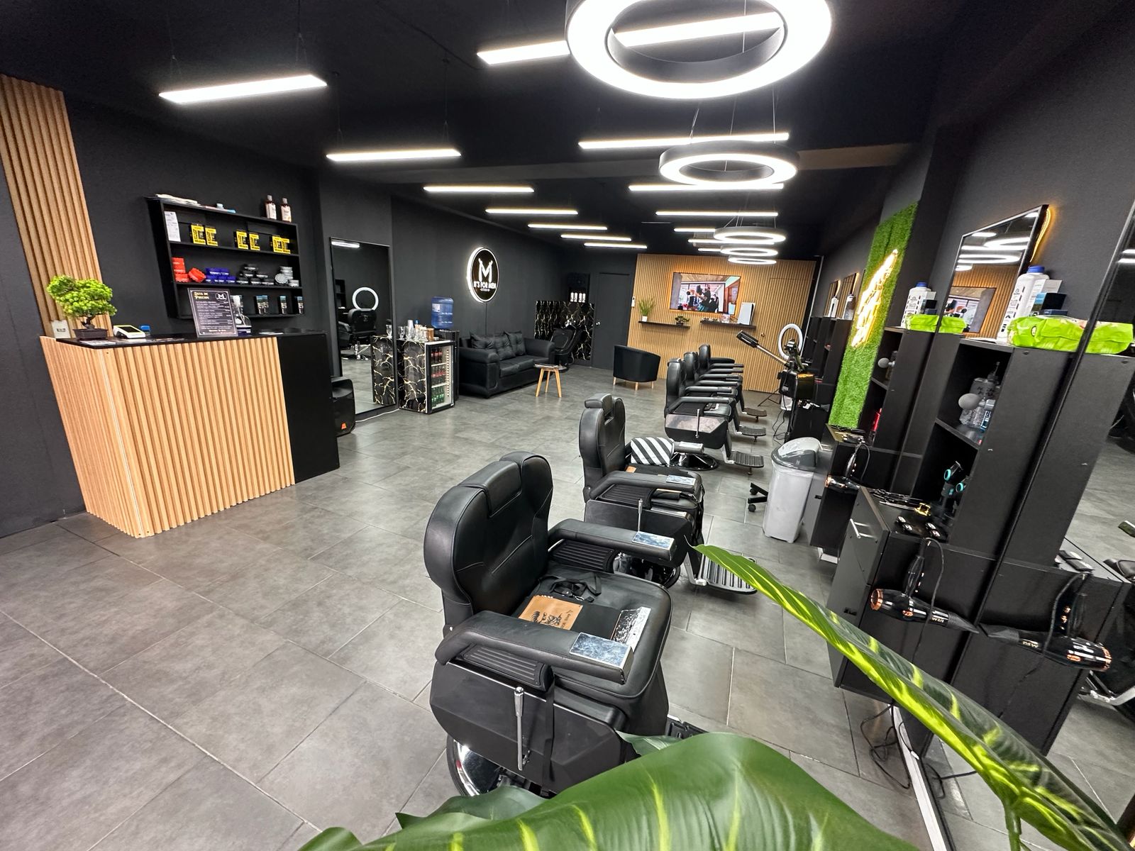 Interior Barbería